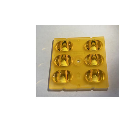 Amber Color Pc Tip 2m Sokak Lambası Lens Smd 5050 Uyumluluk 2x2 3030