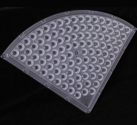 10 Derece Sel Işığı 3030 Led Lens PC Led Optics For Stadium Light