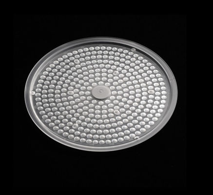 UFO Highbay Light için Yüksek Verimlilikli 200W Yuvarlak Şeffaf PC Optik Lens