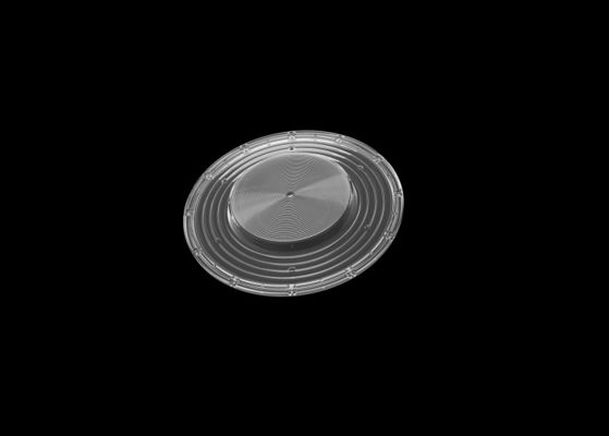 %92 Verimlilik Φ293mm 90 Derece Optik Dereceli PC Led Lens Depolar Fabrika Işıklandırma