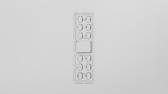 Dış Mekan Uygulamaları için %92 Verimliliğe ve Asimetrik Işık Dağıtımına Sahip IP66 Korumalı LED Sokak Aydınlatma Lensi